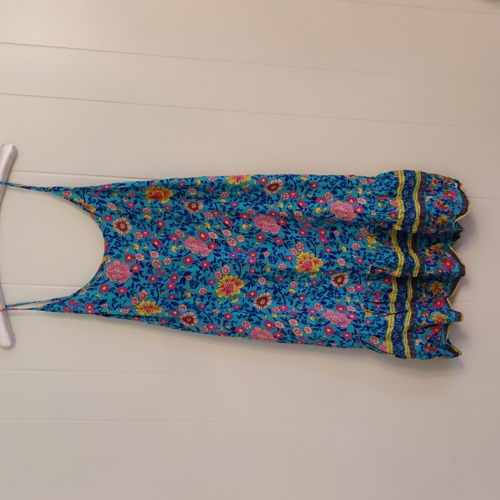 Turquoise dress